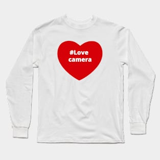 Love Camera - Hashtag Heart Long Sleeve T-Shirt